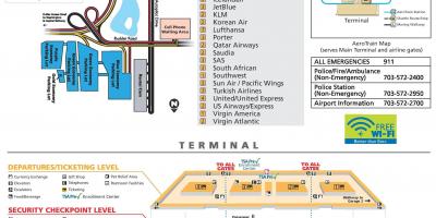 Washington dulles international airport ramani