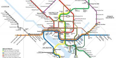 Washington transit ramani